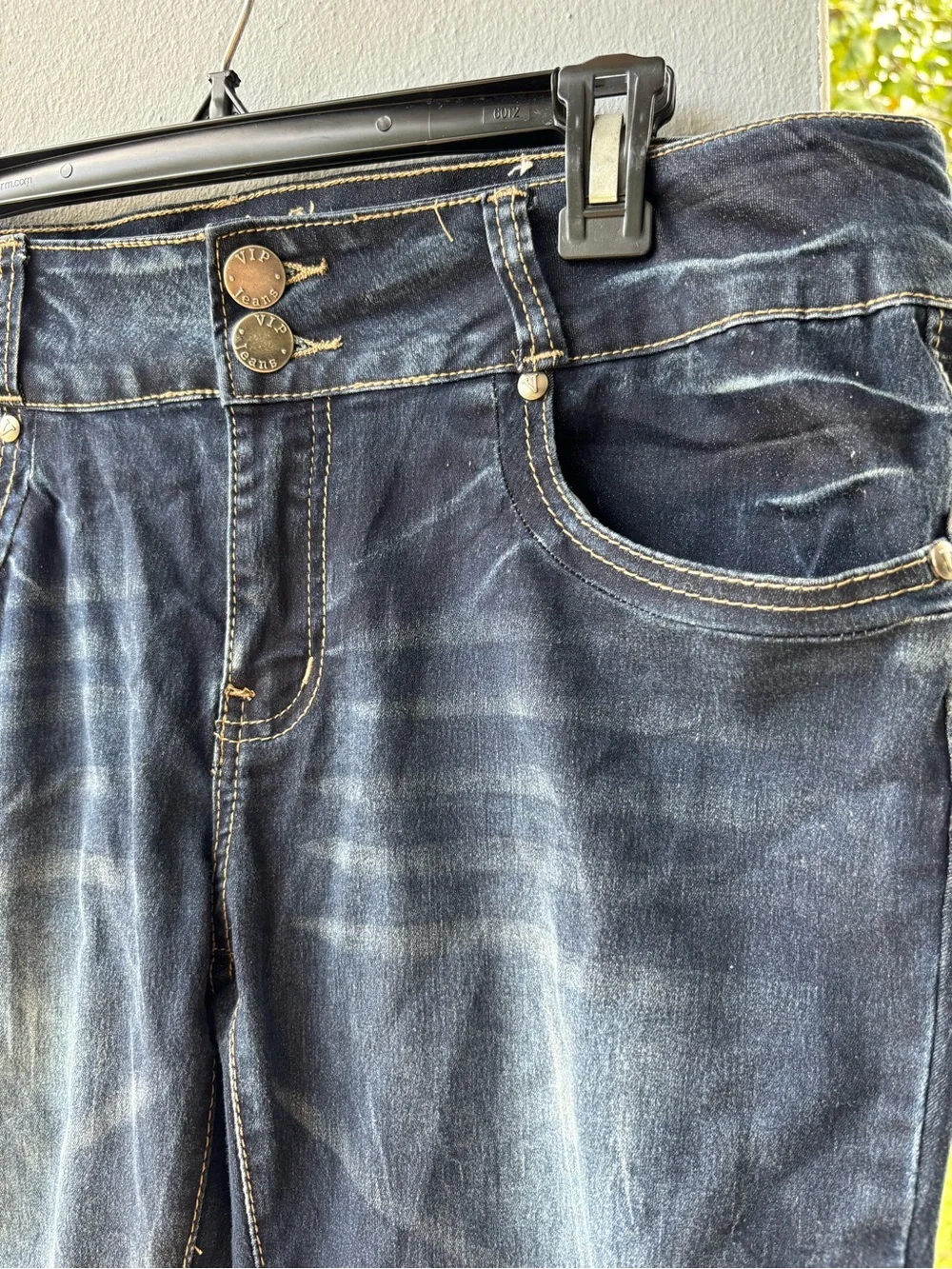 VIP Women’s Skinny Jeans - Dark Blue Wash
